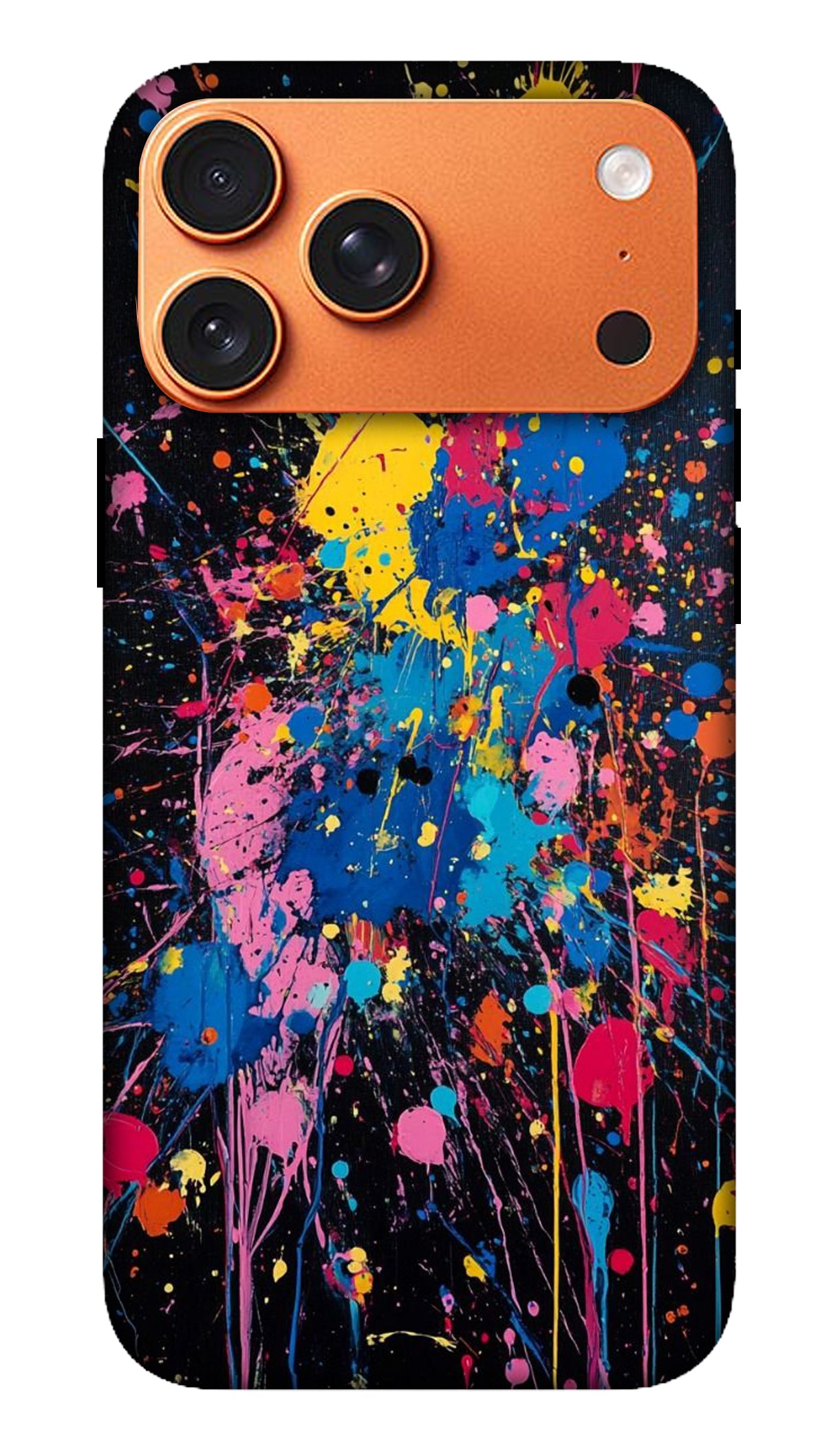 Abstract Paint Splash Designer Phone Case