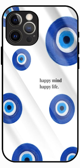 Blue Evil Eye Protection Premium Glass Phone Case