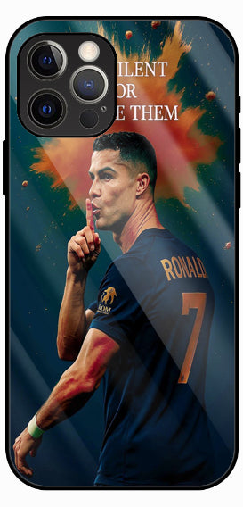 Action Hero Abstract Luxury Glass Back Phone Case