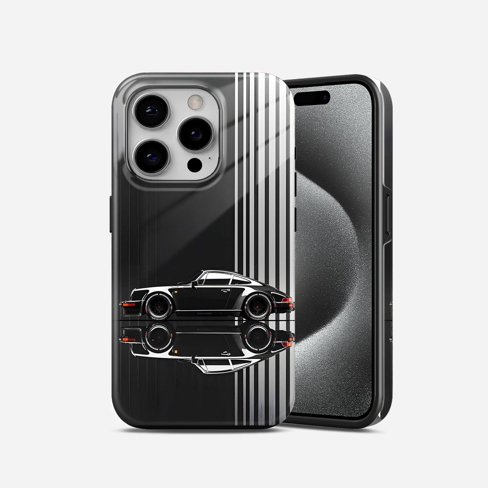 Car in Reflection 2 in 1 Mobile Case