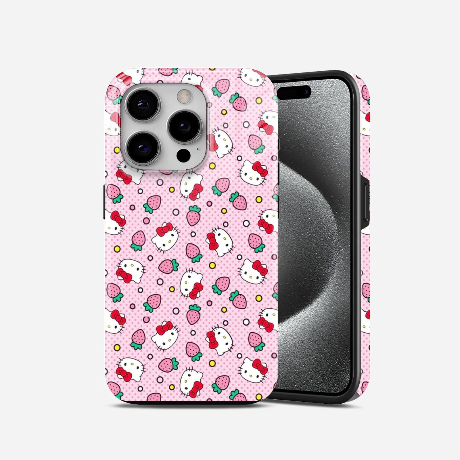 Cherry Pattern 2 in 1 Mobile Case