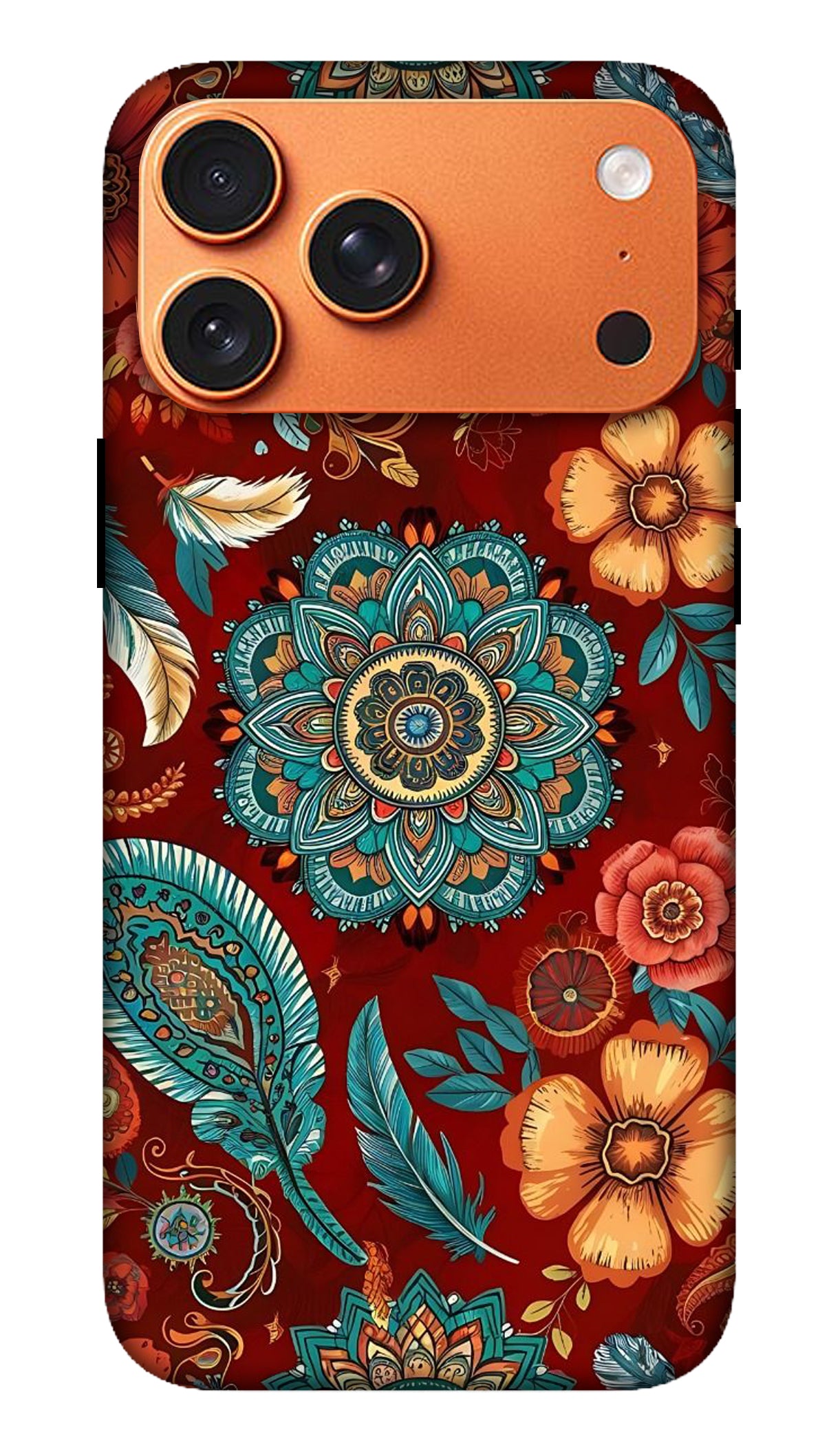 Colorful Mandala Circle Design Phone Case