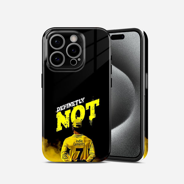 Definitely Not Hard Glossy Case - Stylish & Protective Cover