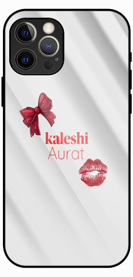 Kalesh Aurat with Bow Premium Glass Phone Case