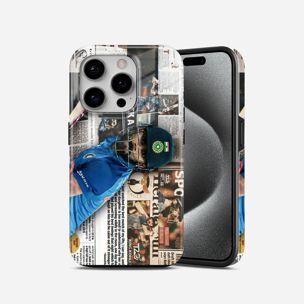 Kohli in Stance 2 in 1 Mobile Case