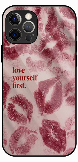 Love Yourself Premium Glass Phone Case