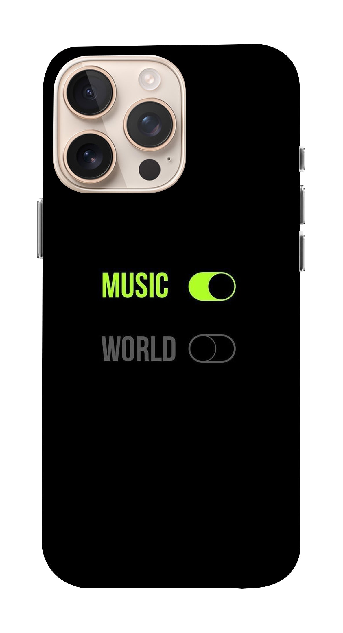 Music and World Phone Case