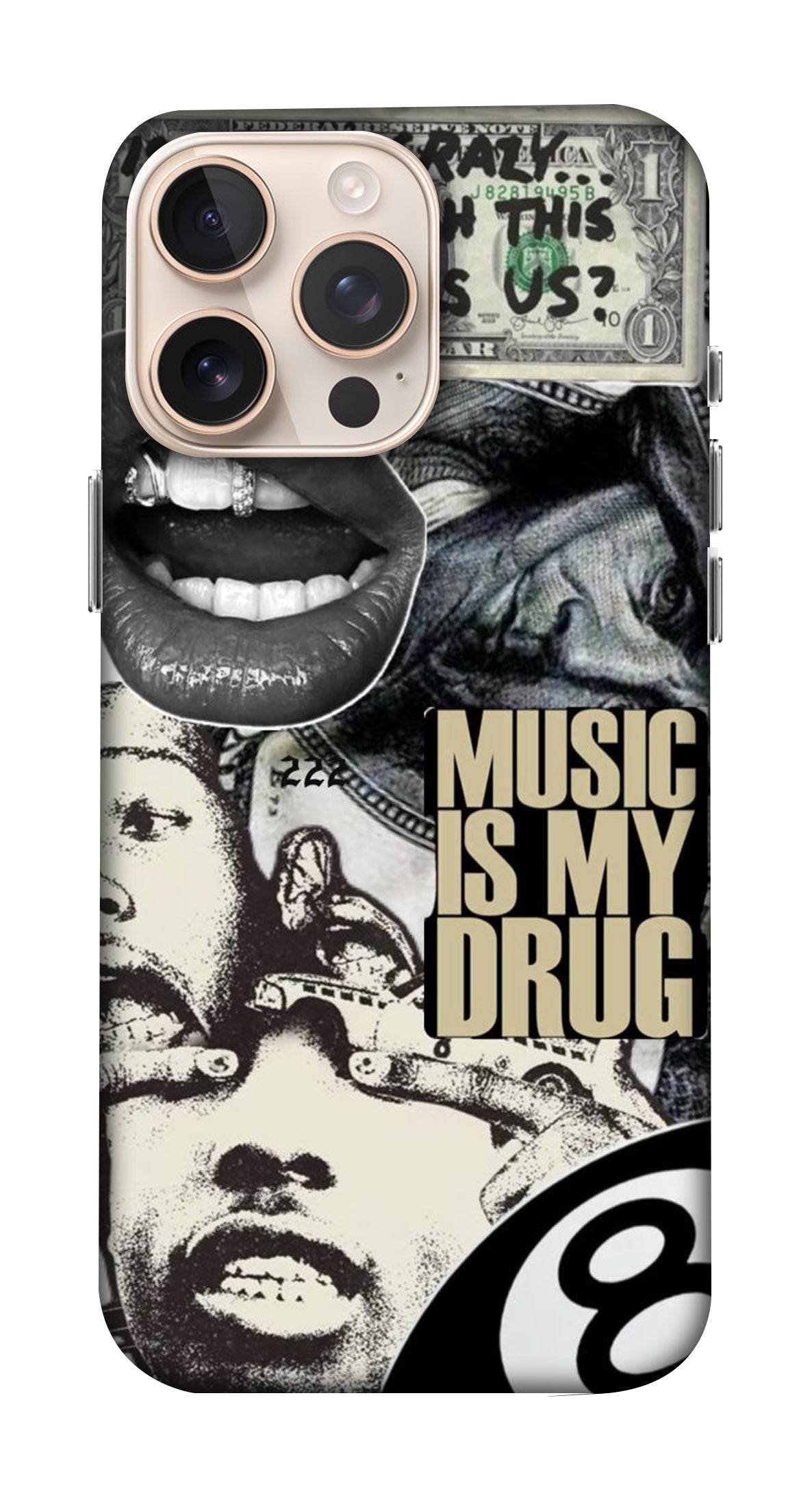 Music is Drug Phone Case