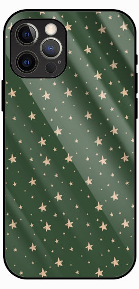 Olive Green Minimal Premium Glass Phone Case