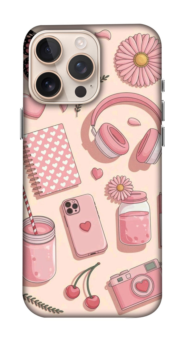 Pink and Pastal Music Mobicase