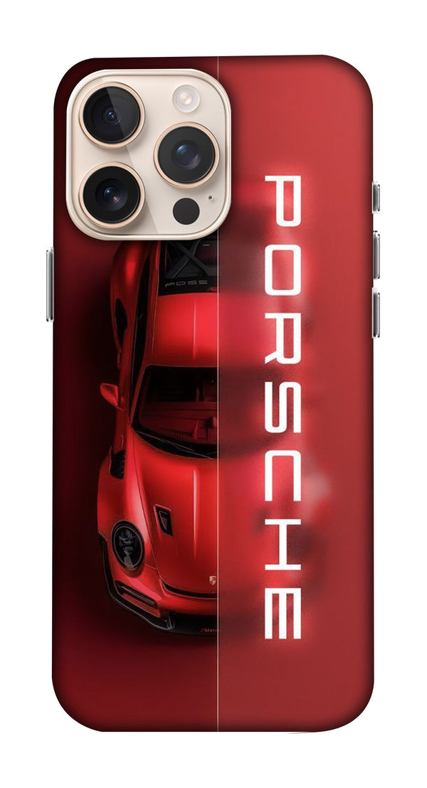Porsche Logo Red Car Mobicase