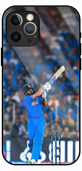 Rohit Sharma Premium Glass Phone Case