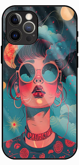 Smoke Flow Abstract Luxury Glass Back Phone Case