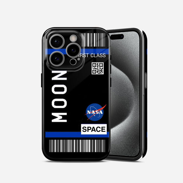 Space NASA Black Hard Glossy Case - Stylish & Protective Cover