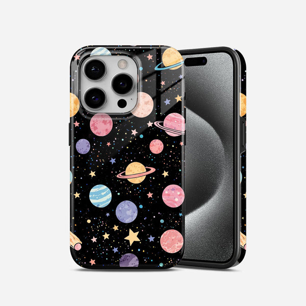Space Themed 2 in 1 Mobile Case