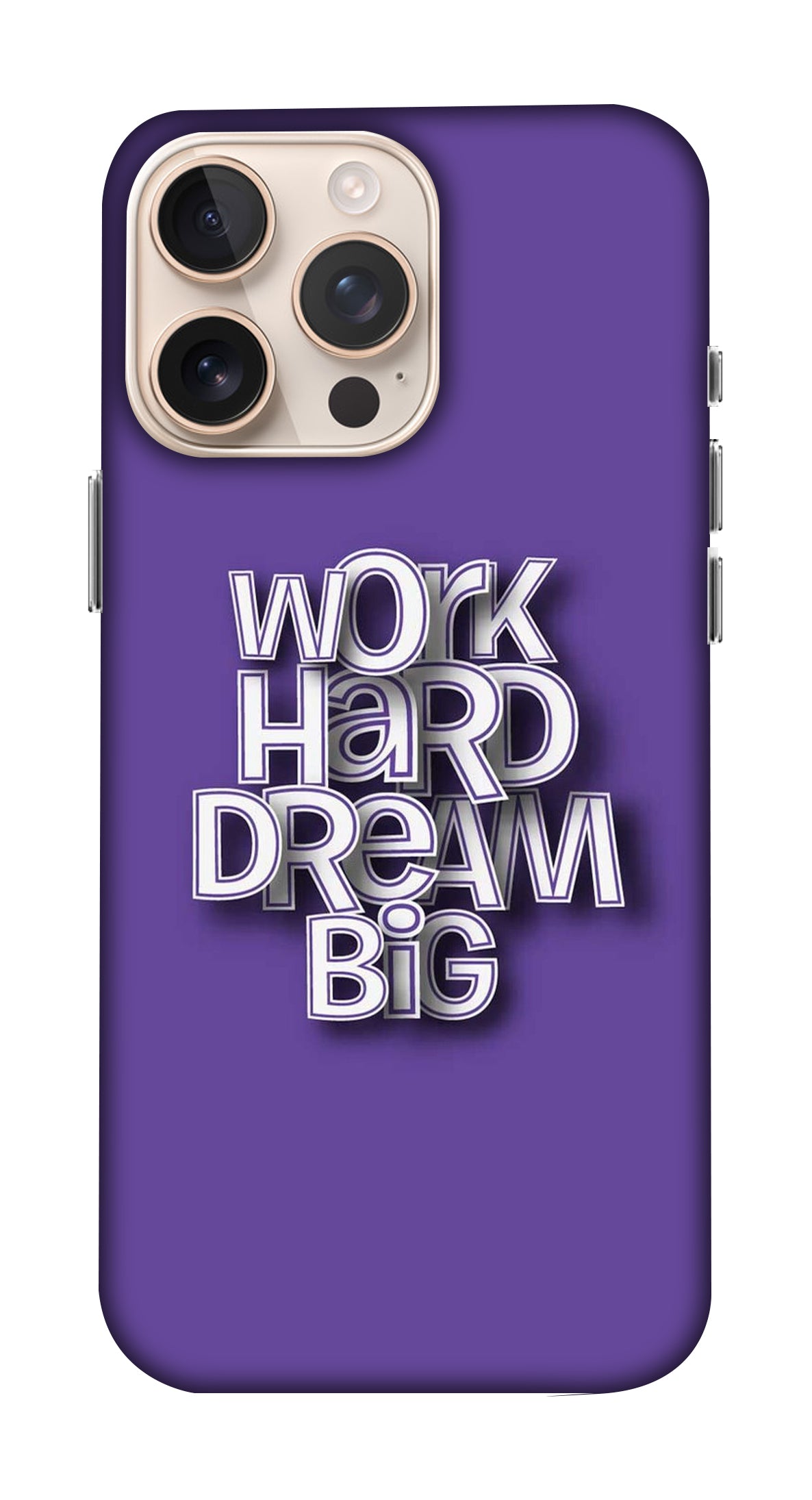 Work Hard Dream Big Wordings Mobicase