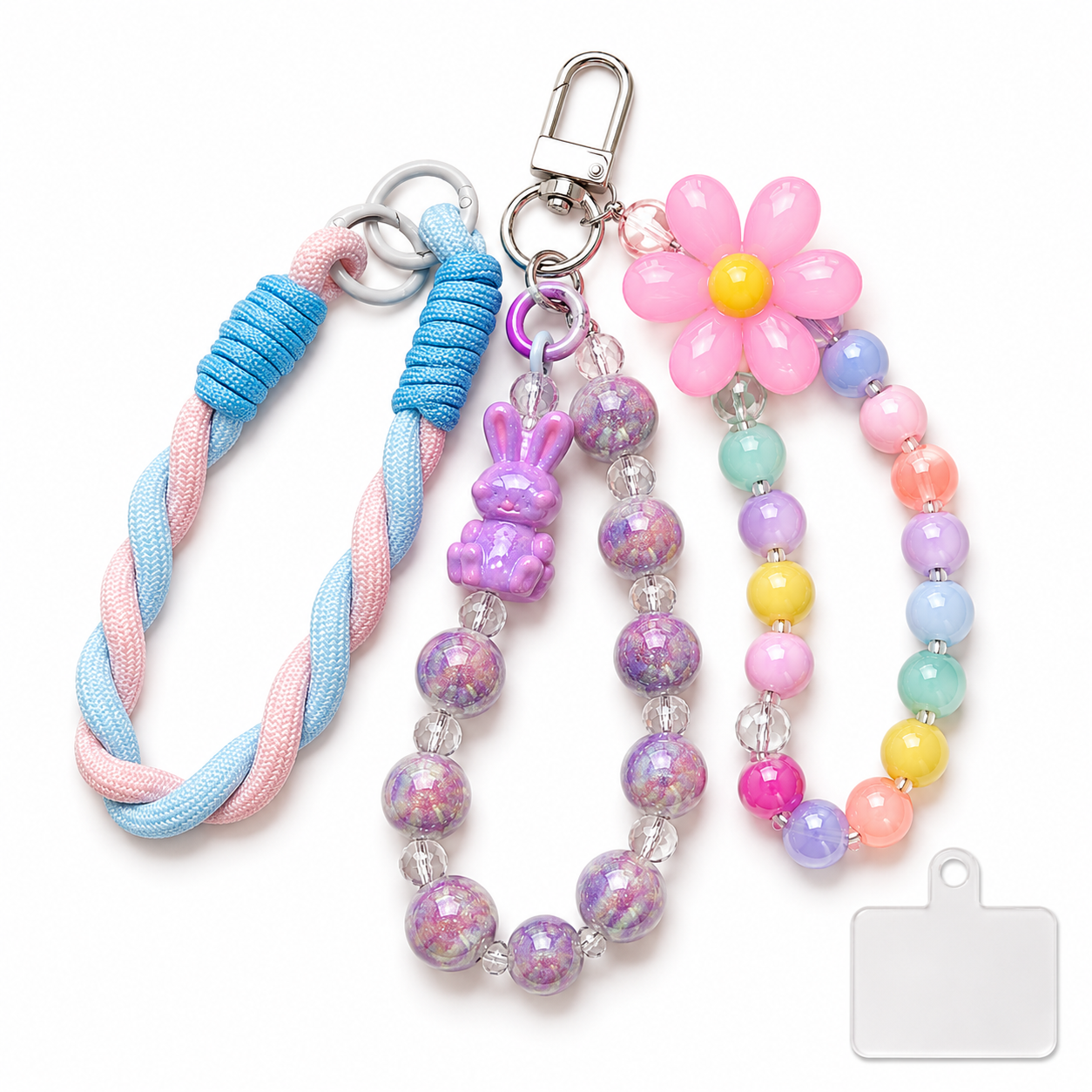 Designer Strap Case with Charms
