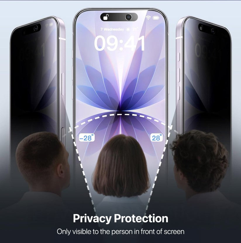 Privacy Tempered Glass Screen Protector For All Iphone and Anroid Models