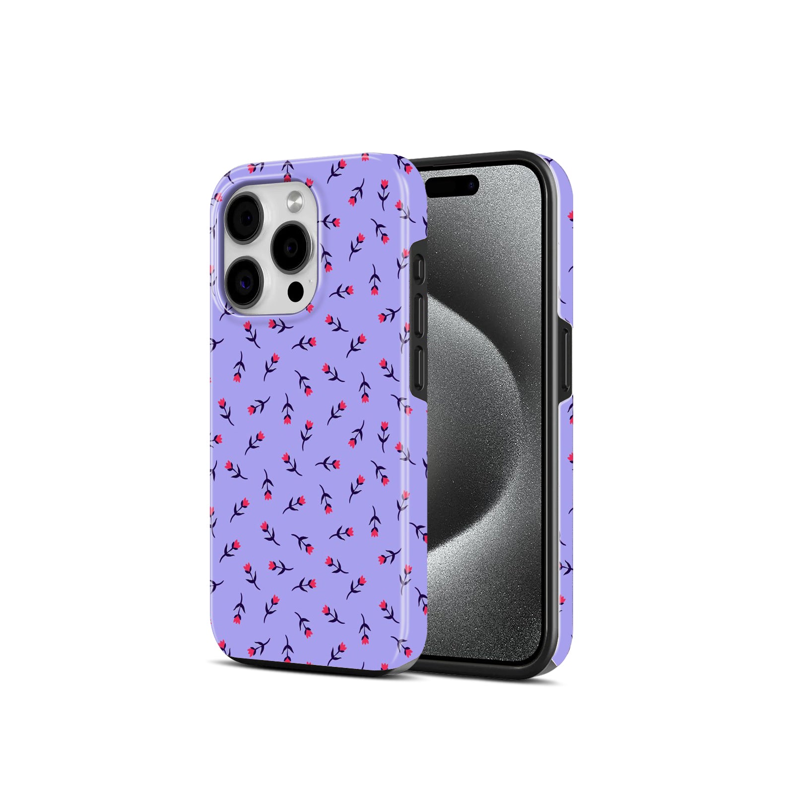 The Joyful Studio Floral Daisy Pattern, 2 in 1 Mobile Case, Dual Layer Protective Cover