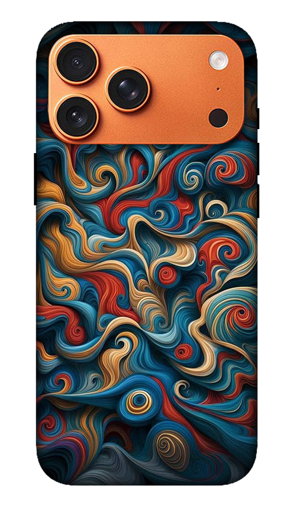 Abstract Ocean Swirl Premium Phone Case