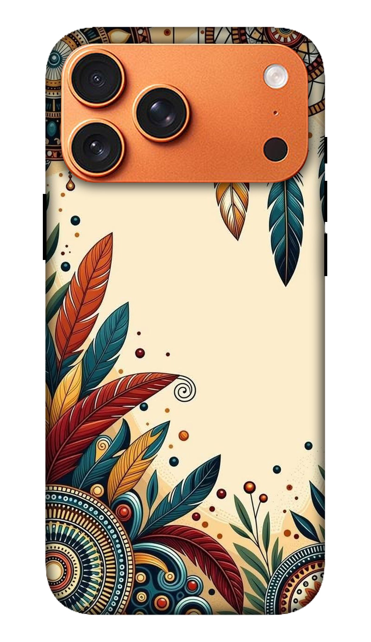 Abstract Paisley Art Luxury Phone Back Case