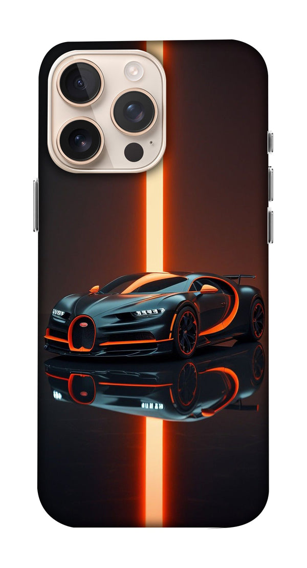 Bugatti Car in Orange Lights Mobicase