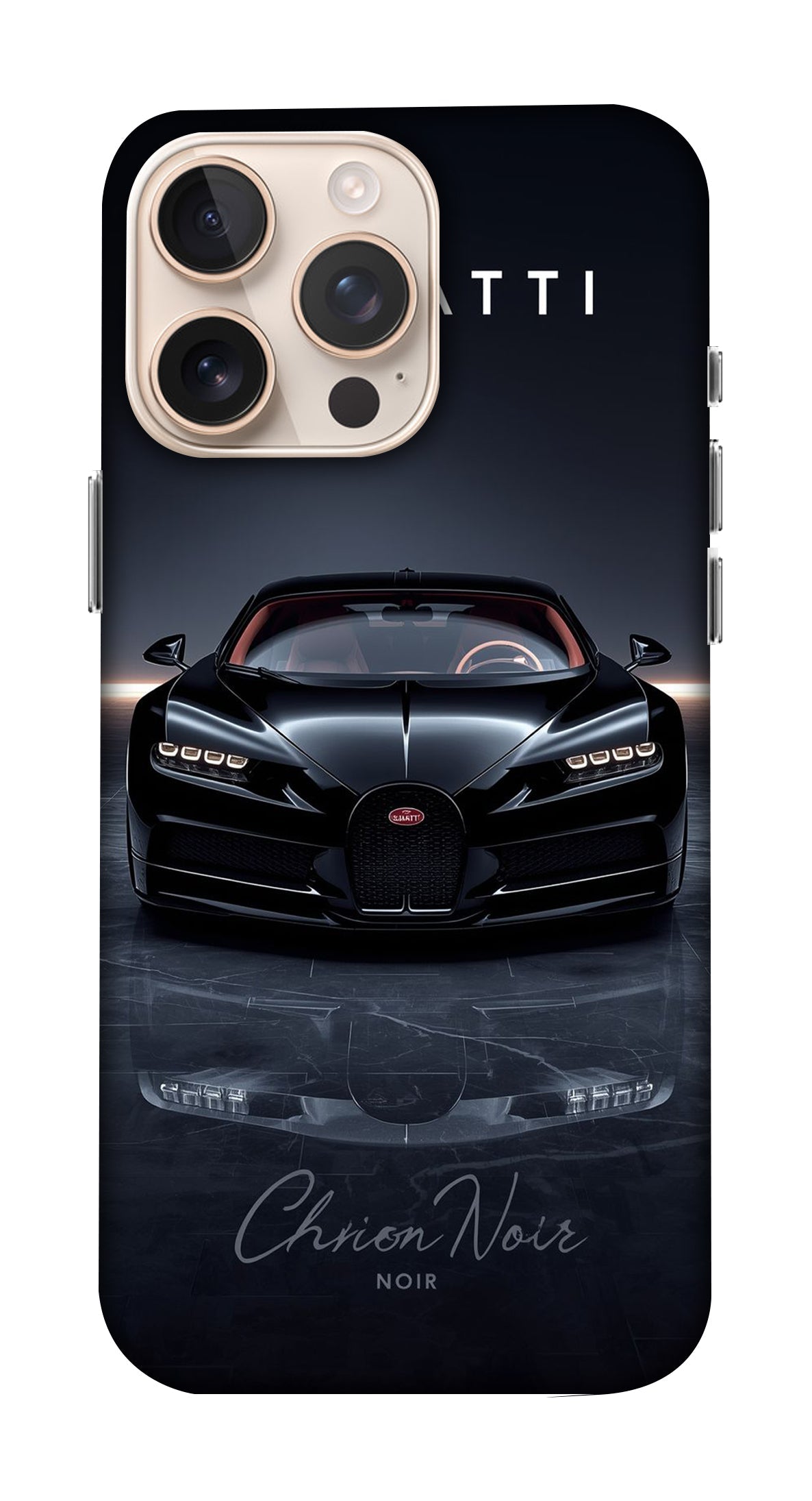 Bugatti Chiron Noir Car Phone Case