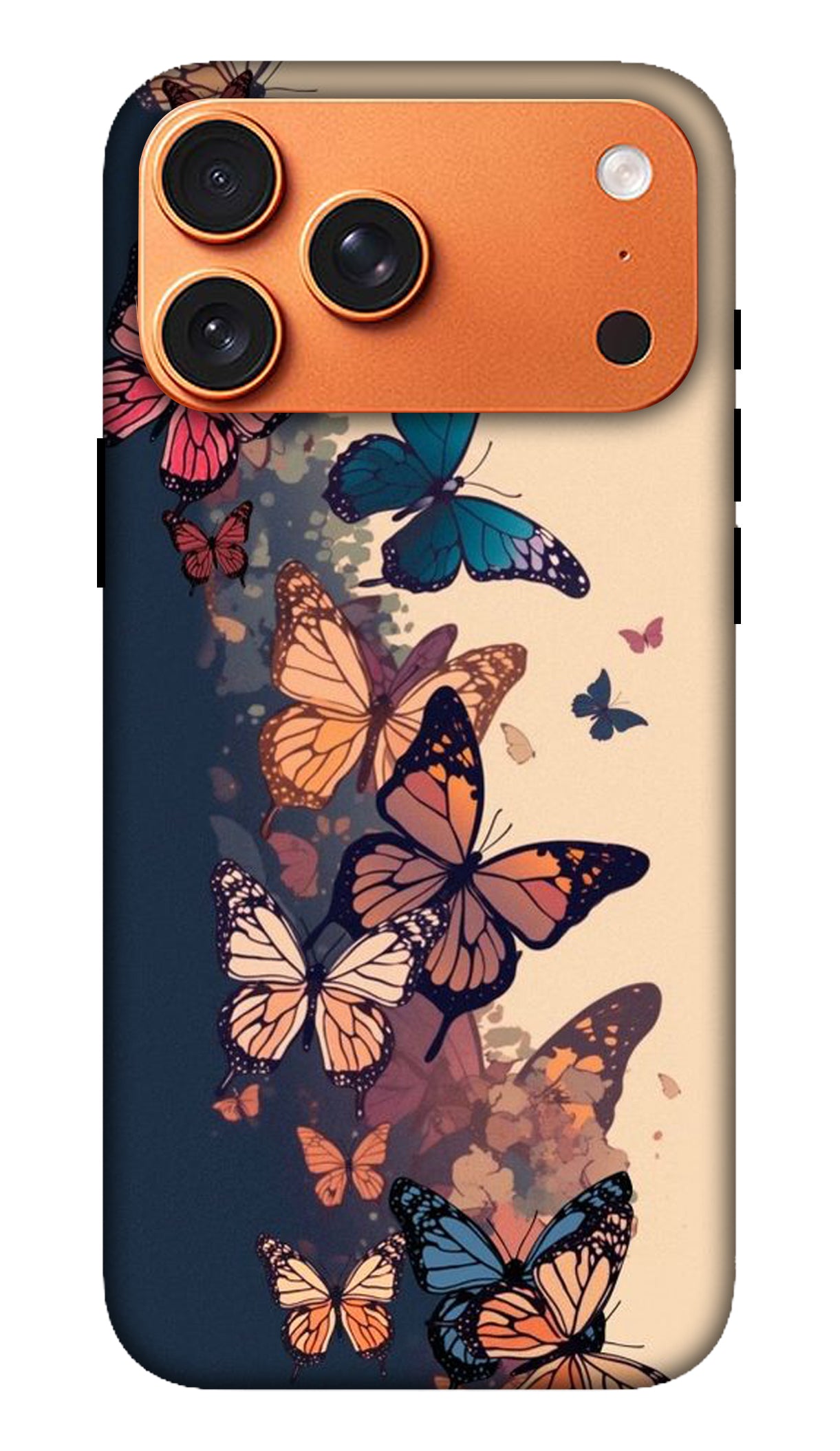 Butterfly Garden Floral Phone Case
