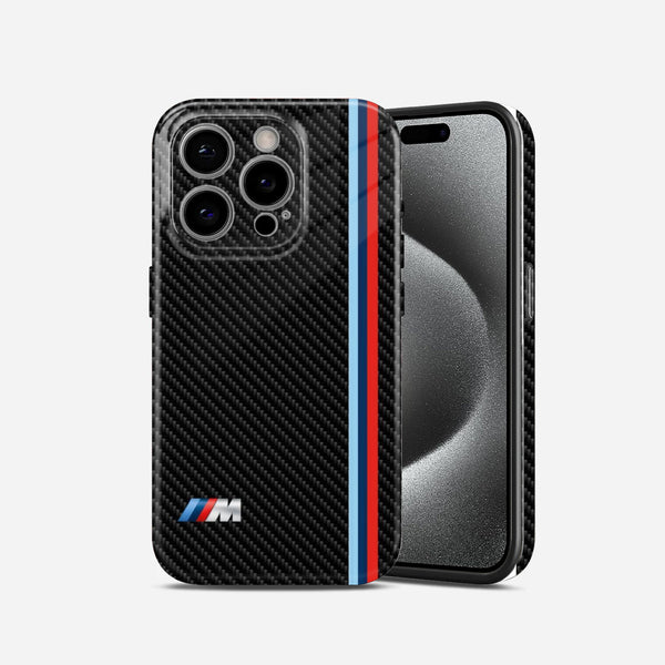 Carbon Fiber Racing Hard Glossy Case - Stylish & Protective Cover