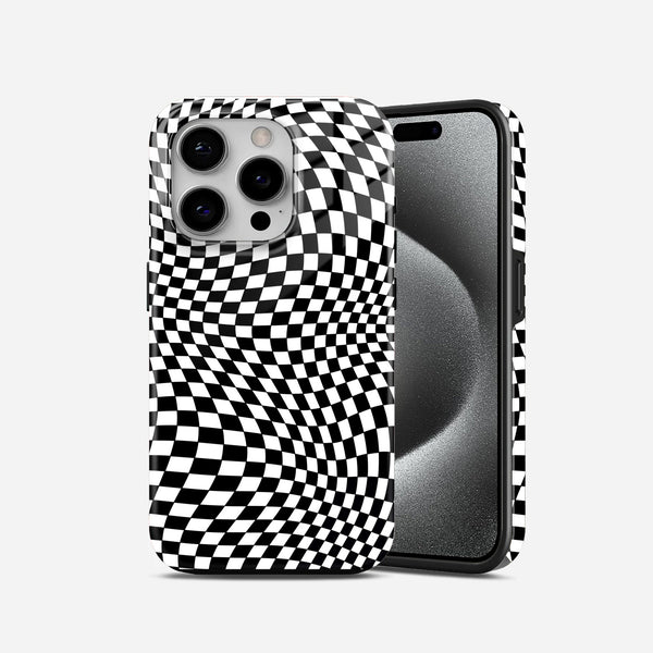 Checkered  2  in  1  Mobile  Case