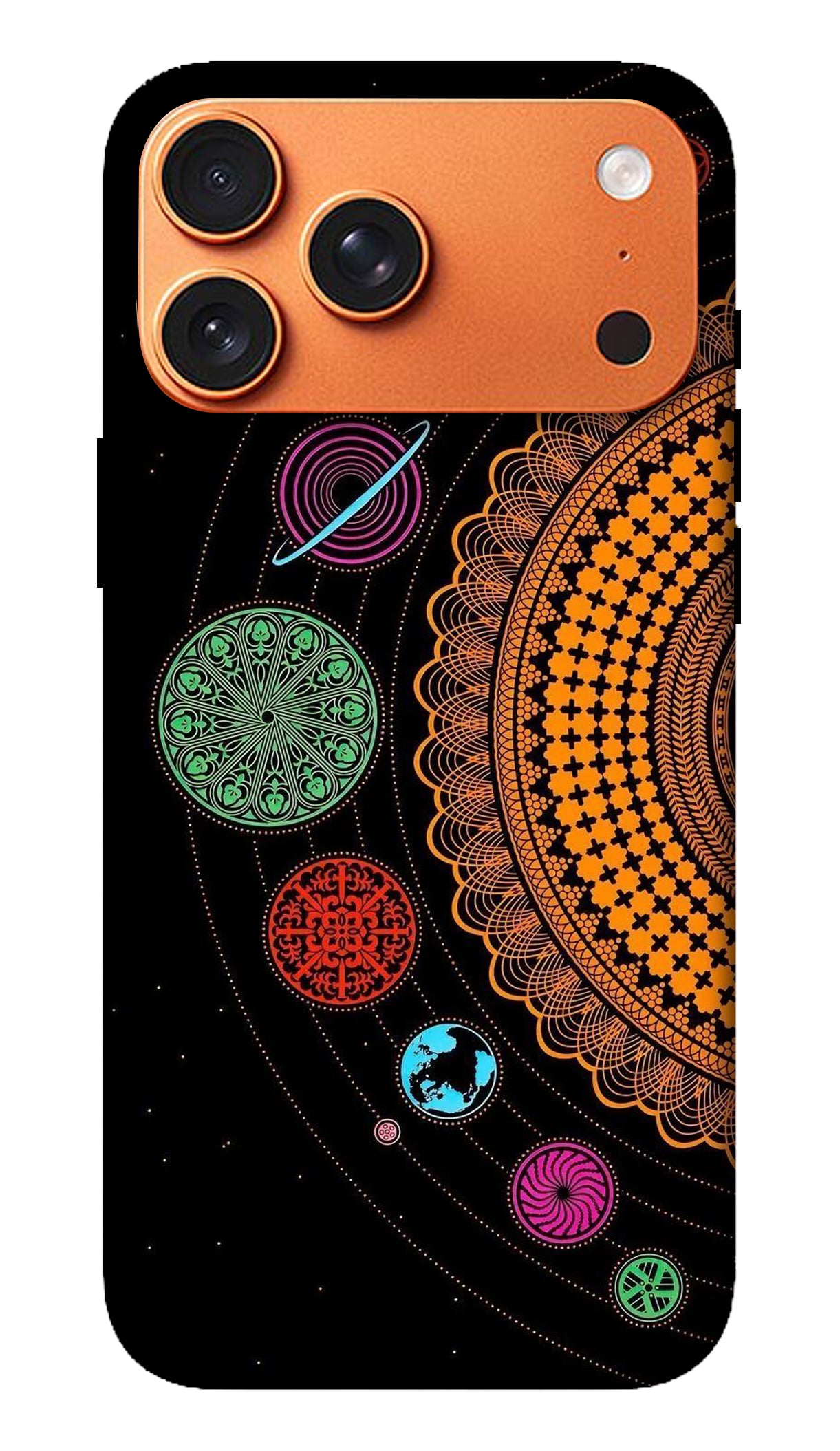 Colorful Mandala Floral Phone Case