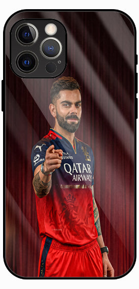 Cricket Jersey Red Edition Luxury Glass Back Phone Case