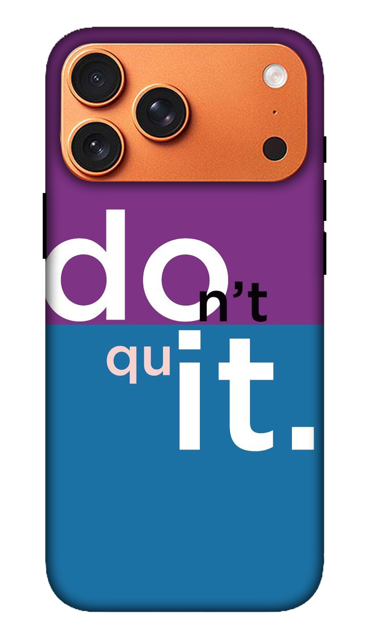 Do It Quote Minimal Phone Case
