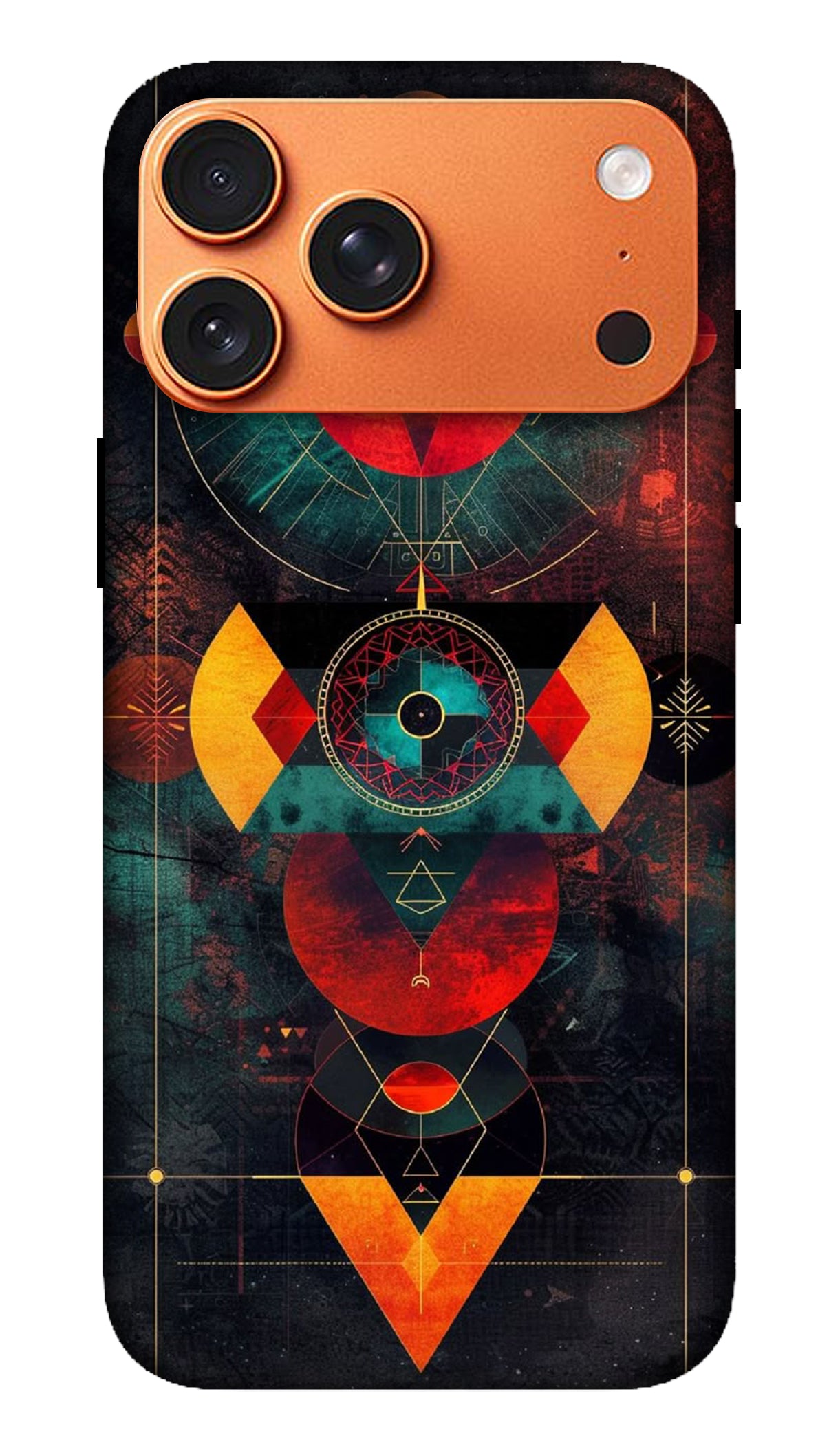 Geometric Marble Abstract Phone Case