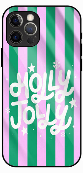 Green Stripe Modern Premium Glass Phone Case