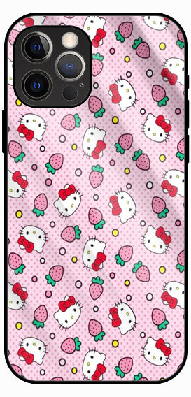 Hello Kitty Premium Glass Phone Case