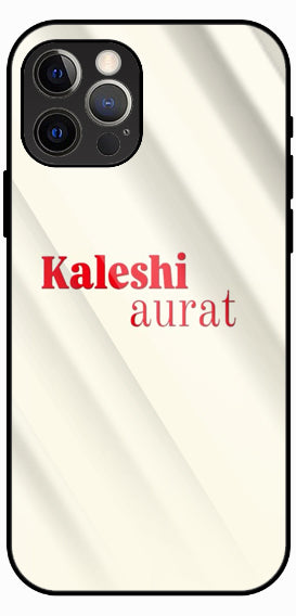 Kaleshi Aurat Premium Glass Phone Case