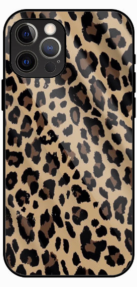 Leopard Luxe Premium Glass Phone Case