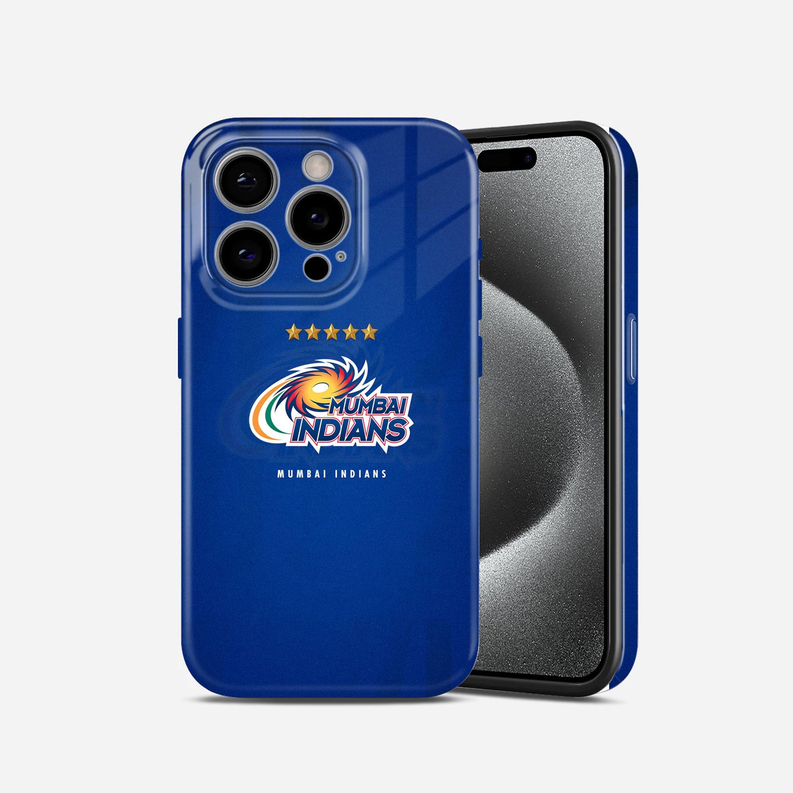 Mumbai Indians Hard Glossy Case - Stylish & Protective Cover