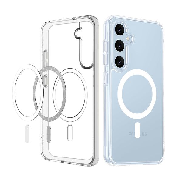 Crystal Clear MagSafe Transparent Case