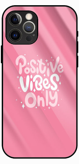 Positive Vibes Premium Glass Phone Case