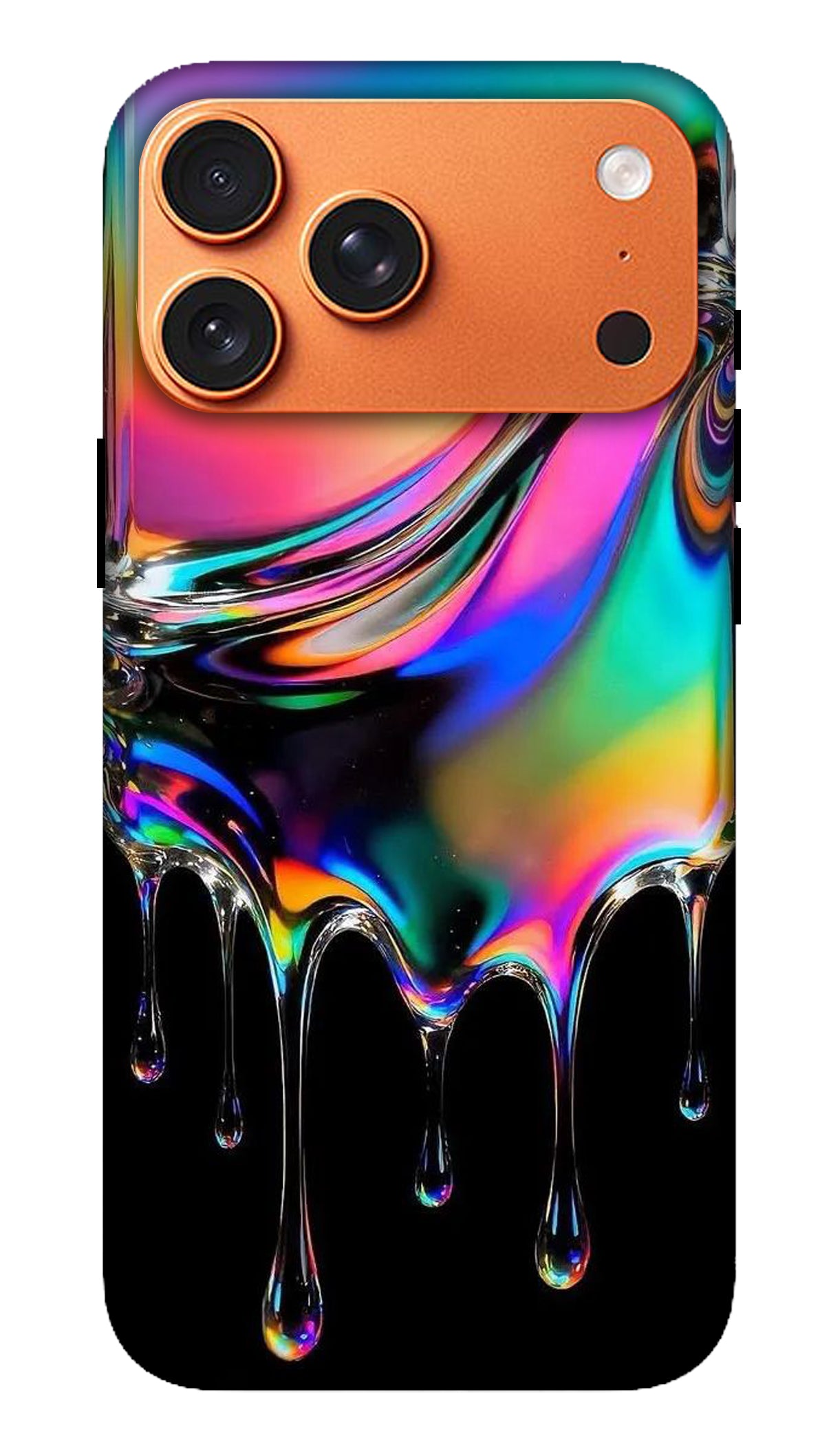 Rainbow Holographic Chrome Phone Case