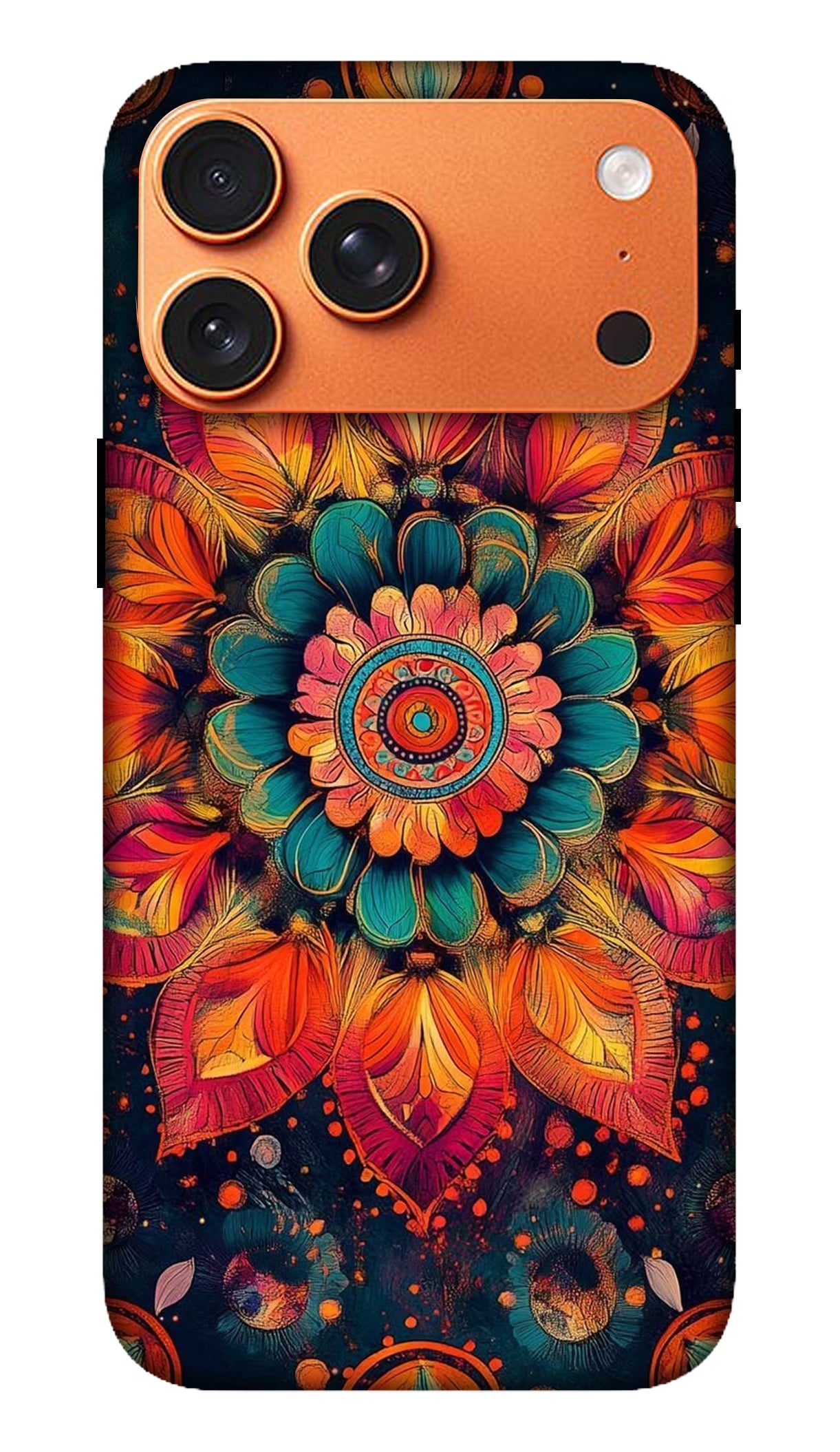 Red Mandala Artistic Pattern Phone Case