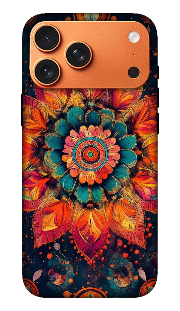 Red Mandala Artistic Pattern Phone Case