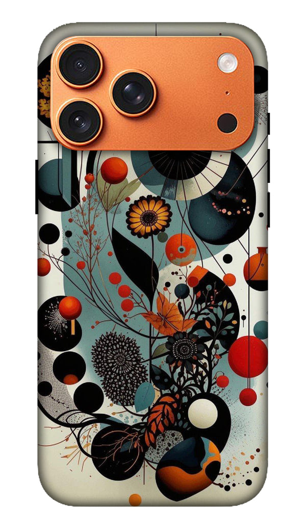 Minimal Artistic Shapes Marble Phone Case